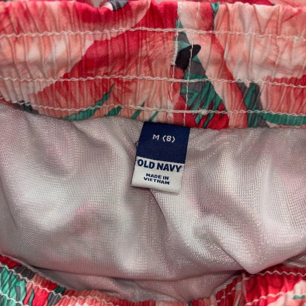 Old Navy Flamingo swim Trunks